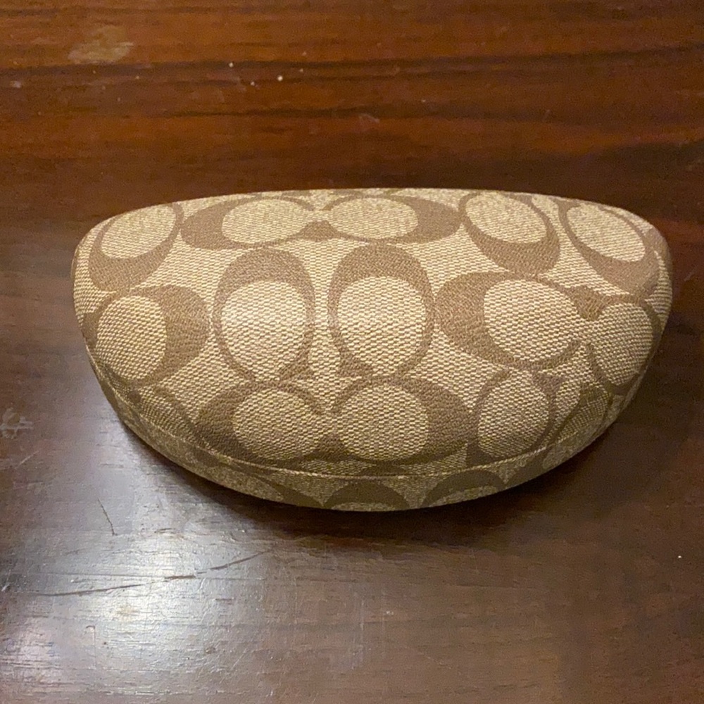 Coach sunglasses case